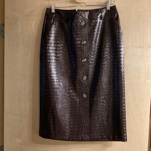 Rachel Comey for Target Faux Leather skirt